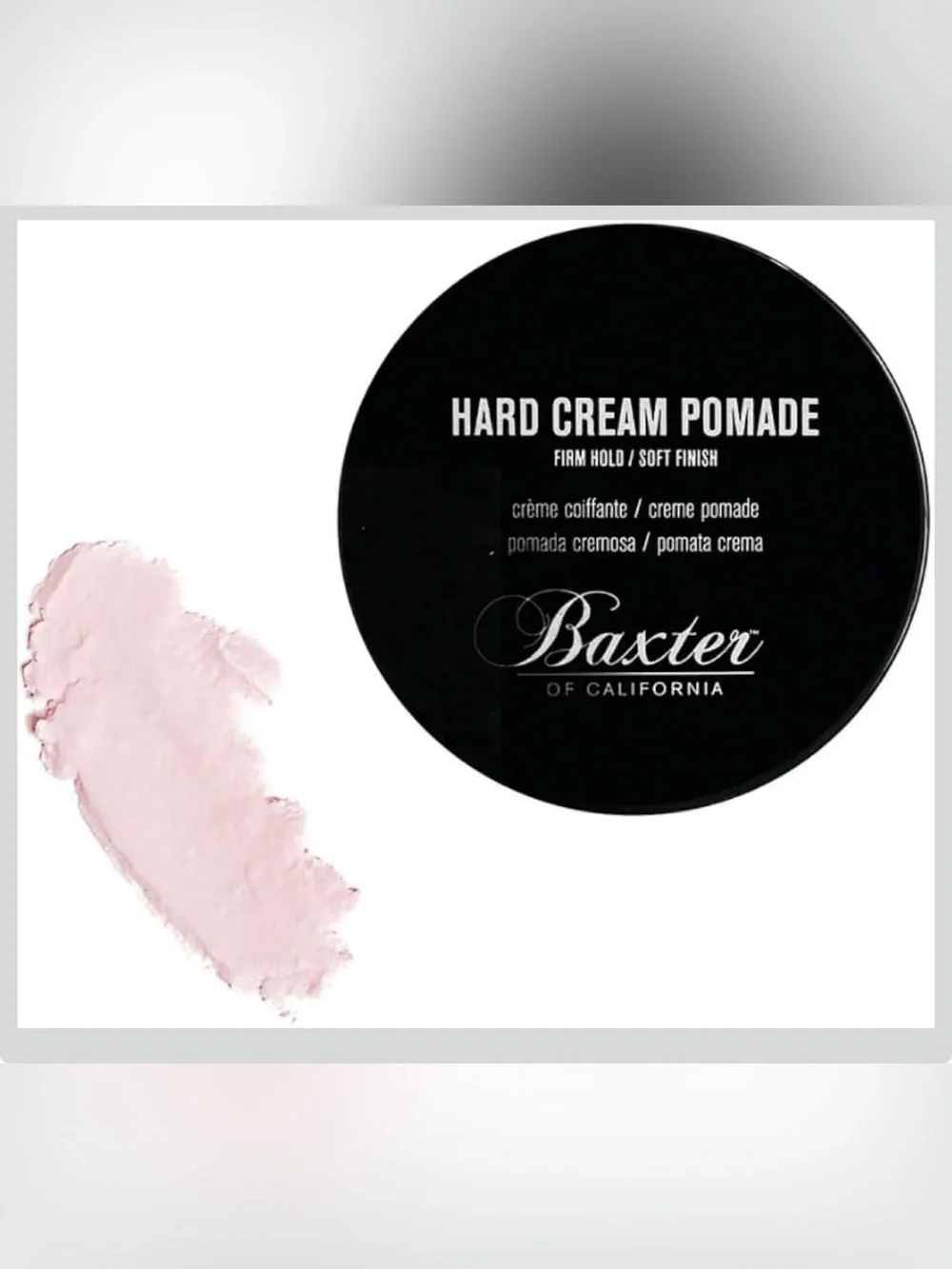 Baxter of California Hard Cream Pomade (NEW!)